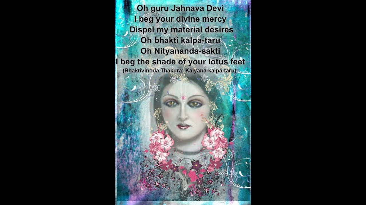 Jahnava Devi Appearance Day Meditations !!! YouTube
