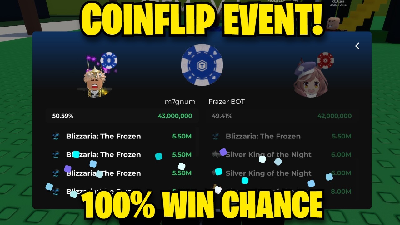 COINFLIPS WITH 100 WIN CHANCE Arcade Haven Roblox YouTube 