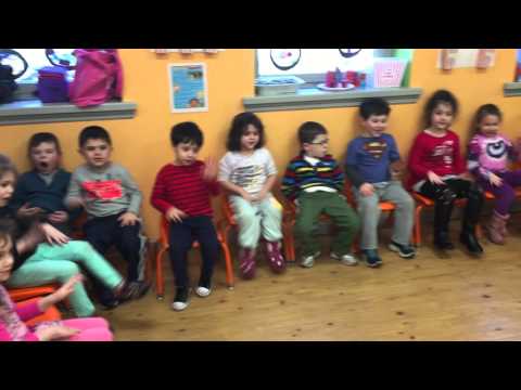 Rain simulation with pre-K class / Body percussion with Musical Minds-Sara Shonfeld