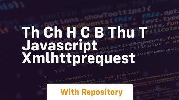 Th ch h c b thu t javascript xmlhttprequest