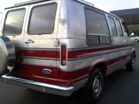 1989 Ford econoline cargo van #6