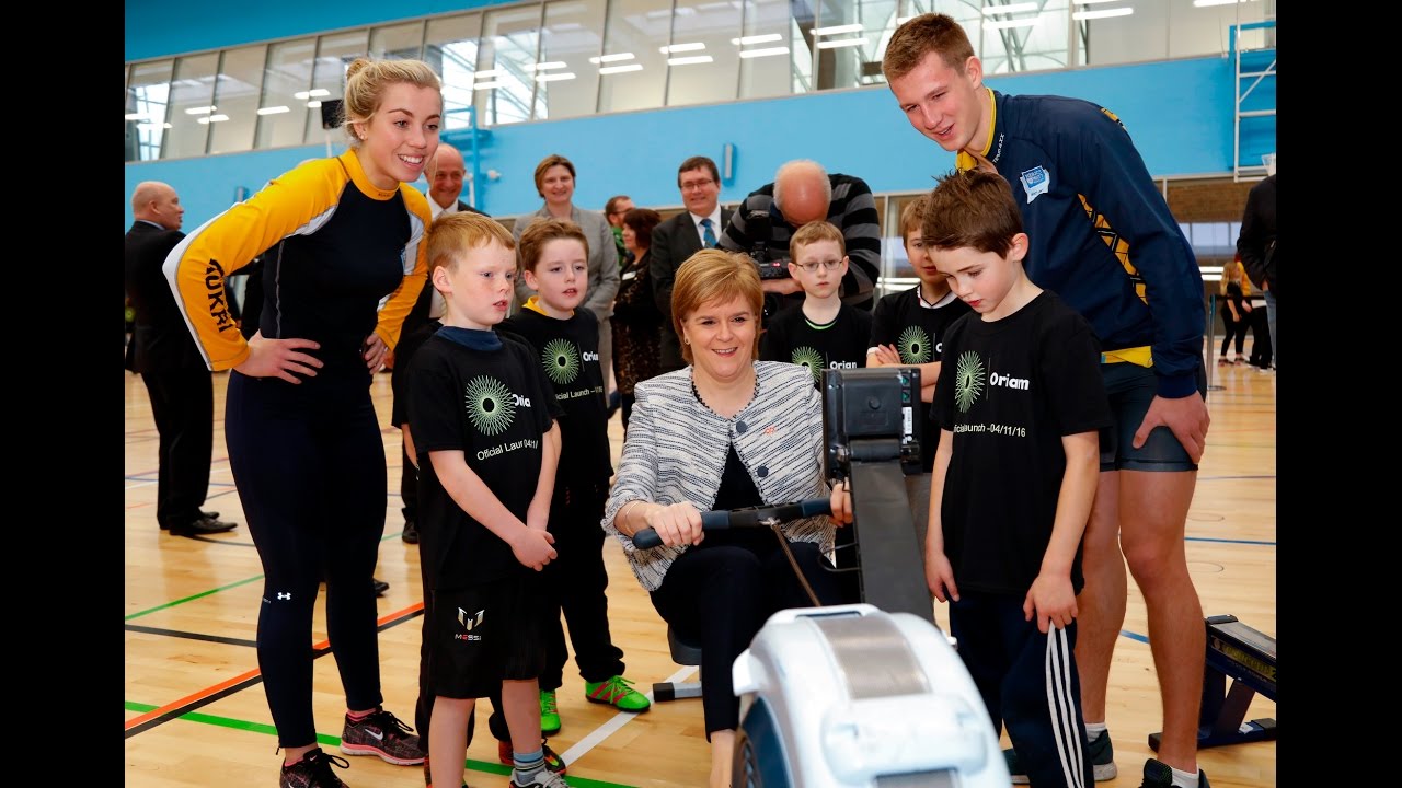 Official opening of Oriam Scotland