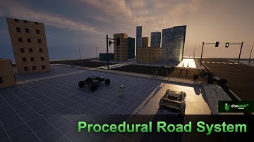 Procedural Road System (v1.0.0) - Preview Trailer | Unreal Engine Fab