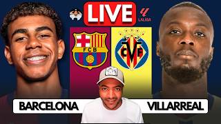 🔴 BARCELONA vs VILLARREAL WATCH ALONG | Full Match Reaction | LALIGA 25/26