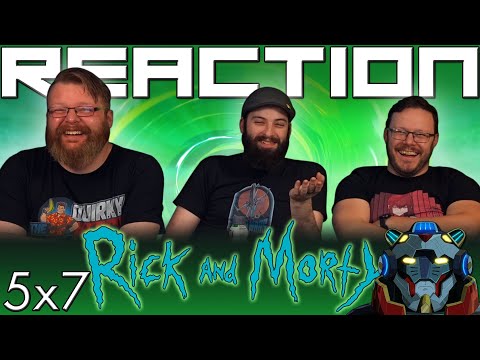 Rick and Morty 5x7 REACTION!! "Gotron Jerrysis Rickvangelion"