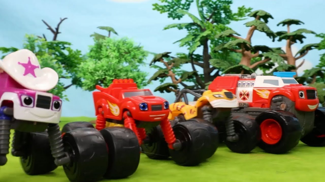 Monster Car Rescue Team | Police Car 