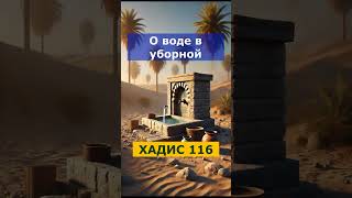 Хадис 116. О воде в уборной. "Сахих" аль-Бухари. Имам аз-Зубайди