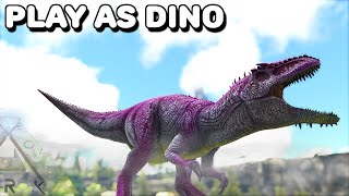 EVOLVING ALL THE WAY INTO A POWERFUL GIGA | PLAY AS DINO | ARK SURVIVAL EVOLVED