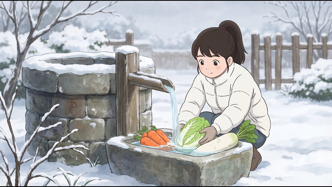 Homemade Kimchi & Traditional Korean Food | A Day in Grandma's Rural Kitchen