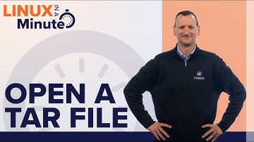 How to open a tar file in Linux | Linux in a Minute