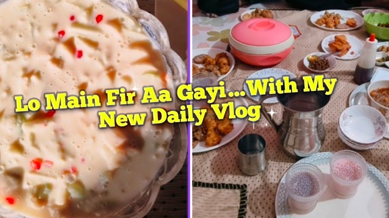 Lo Main Fir Aa Gayi…With My New Daily Vlog | Real Life
