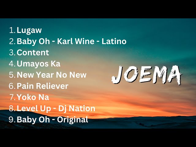 Joema Songs Compilation Part 1 - Lugaw Song Trending class=