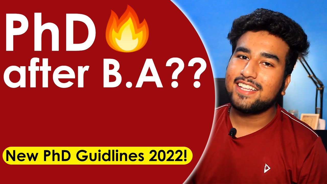 how to do phd after ba