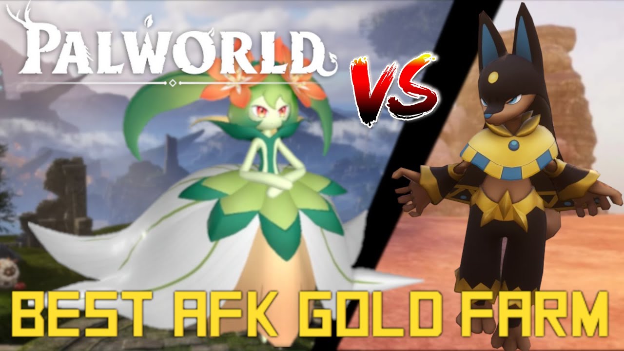 I Compared Every AFK Gold Farm to Find the Best One - PALWORLD - #palworld