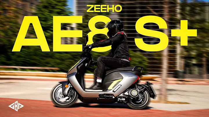 Zeeho AE8 S+ Review  - Perfect Electric Scooter For The City