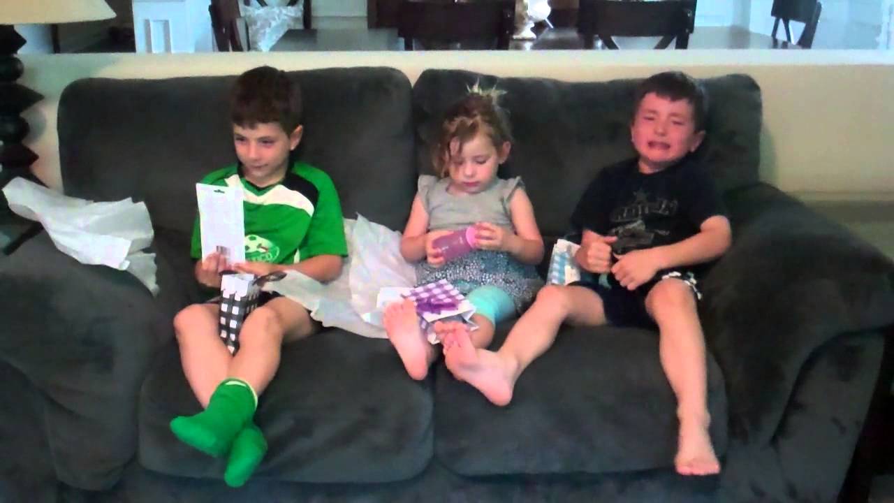 Kids reaction to Surprise Pregnancy Announcement - YouTube