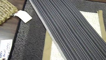 Sewn custom rug samples NC Carpet Binding