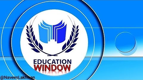 Intro| #EducationWindow|b.a/bsc. 3rd semester 2nd year