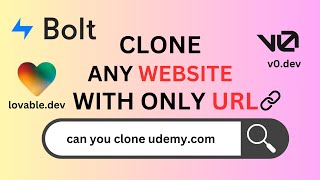 Celebrity CLONE any WEBSITE using AI - Just Paste the URL! Wealth