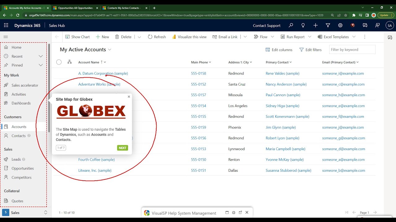 VisualSP for Dynamics 365 CE (CRM)