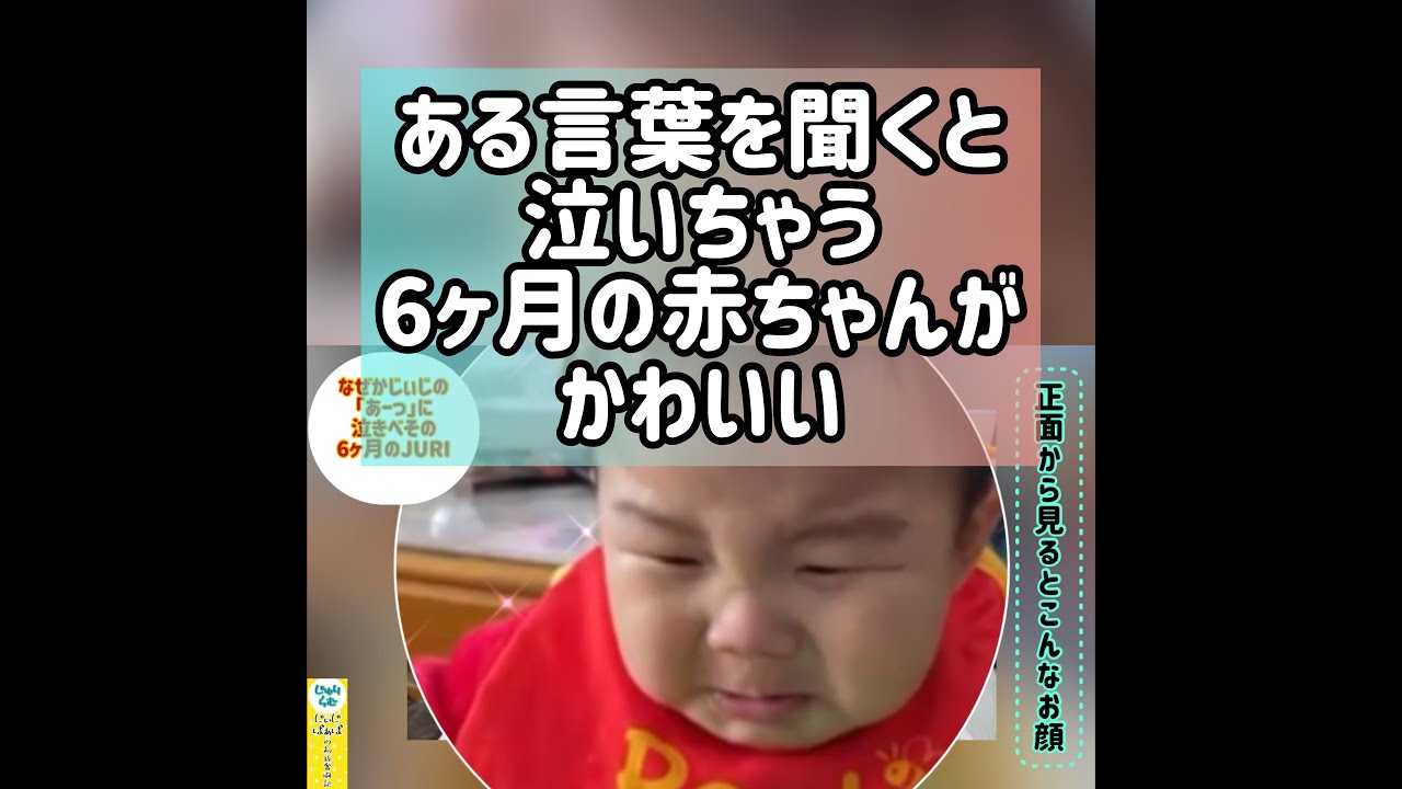 生後6ヶ月 じぃじのある言葉を聞くと泣きべそしちゃう赤ちゃんがかわいい Youtube 生後6ヶ月 じぃじのある言葉を聞くと泣きべそしちゃう赤ちゃんがかわいい Youtube