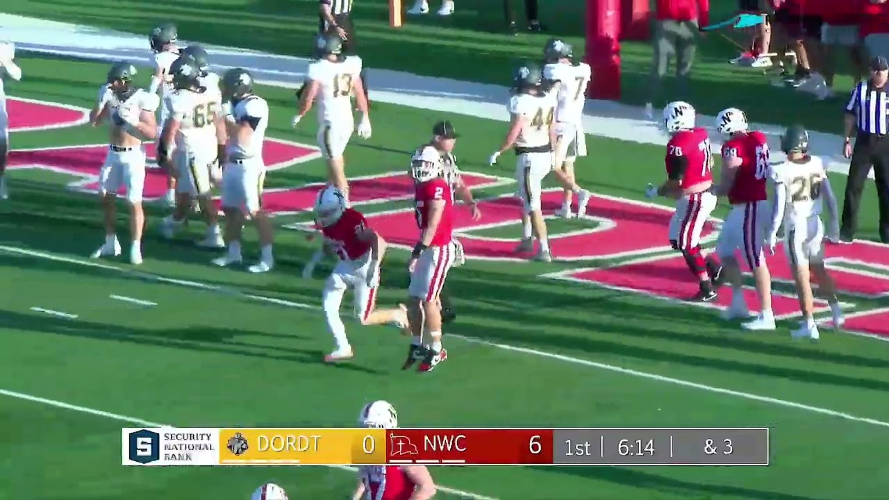 NAIA Football | #14 Northwestern @ #15 Dordt - 9/27/2025