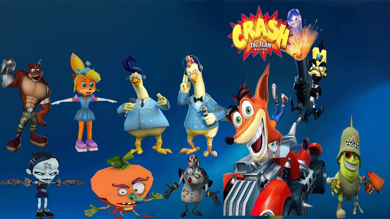 Crash Tag Team Racing #3 Parte 2 Continuamos desde Tomb Town en Busca del 100% en Vivo