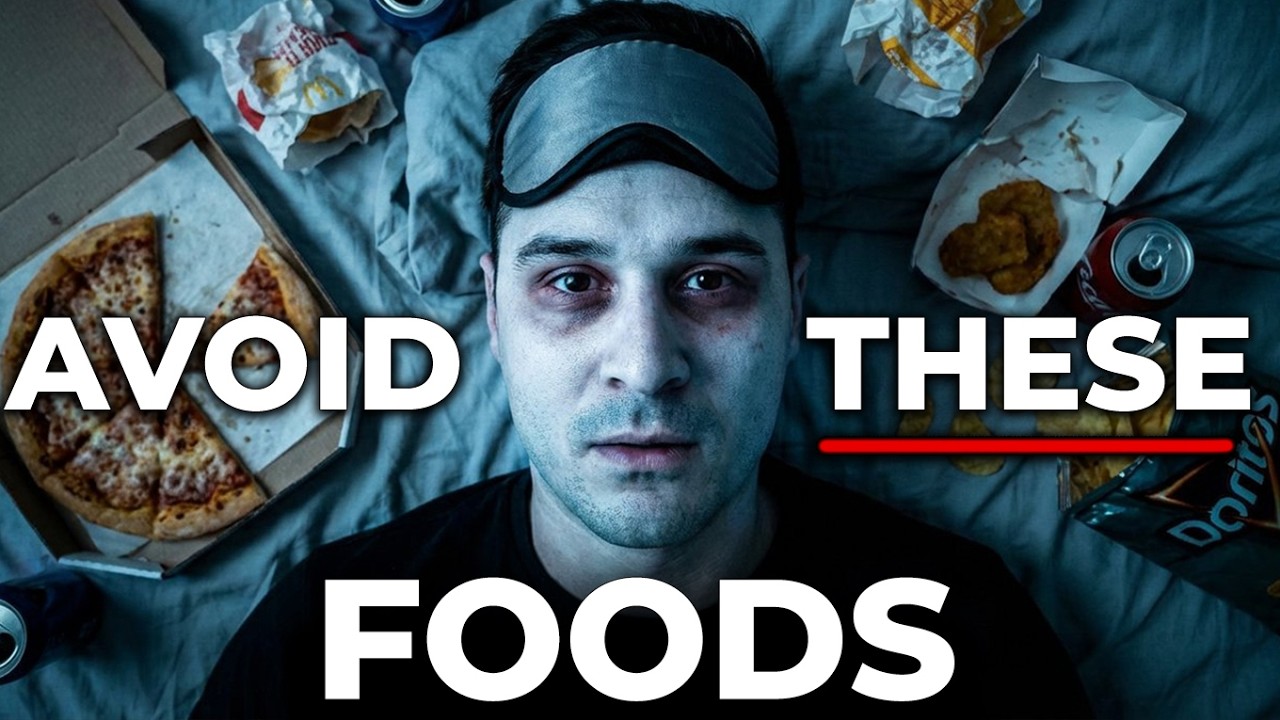 Foods NEVER to Eat Before Bed