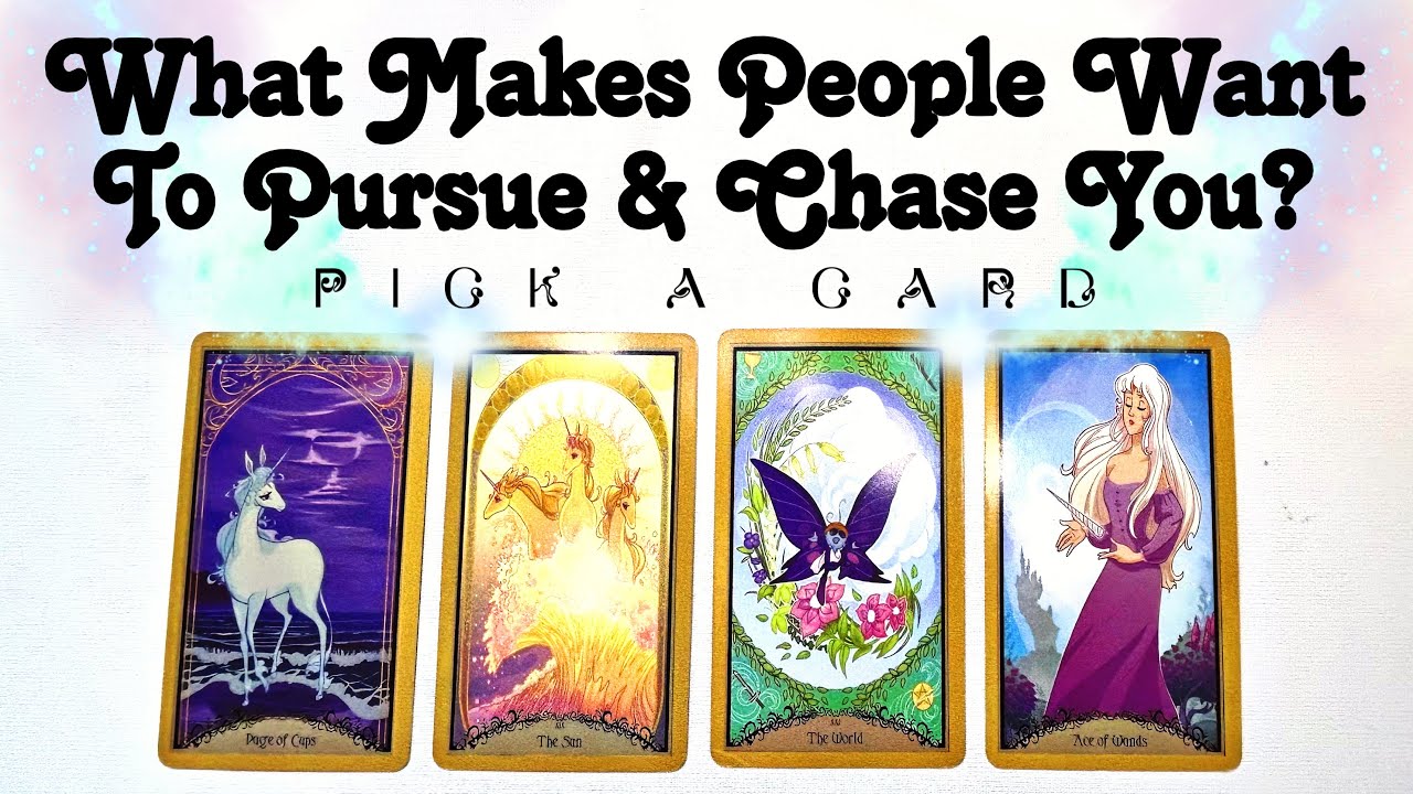 What Makes People Want To Pursue & Chase You? 💖 Pick a Card ✨ Your Hidden Appeal 