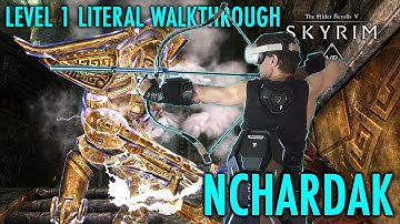 Nchardak: Het Pad van Kennis - Level 1 Skyrim LITERAL Walkthrough