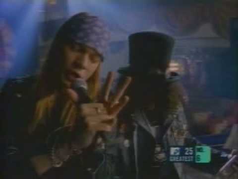 guns and roses-que pena con mi vecina