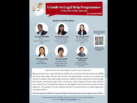 A Guide to Legal Help Programmes