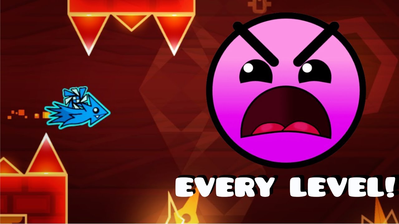 Every GOOD Geometry Dash Level I've EVER Made! - YouTube