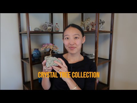 ASMR (soft spoken) Crystal tree collection