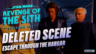 Escape Through the Hangar - Revenge of the Sith Deleted Scene | Star Wars Explained