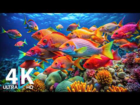 The Wonderful Kingdom Of Fish 4K - Dive Into the Ocean's Most Spectacular Realm of Fish and Coral