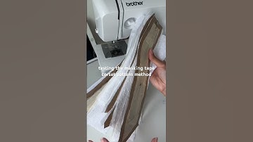 Using MASKING TAPE to make a sewing pattern?! 10/10 recommend!! #sewing #sewingtips #sewinghacks