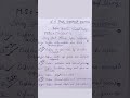 M.Sc. Sem.-1st,(MGKVP),paper1 -Group theory, (most important short questions)