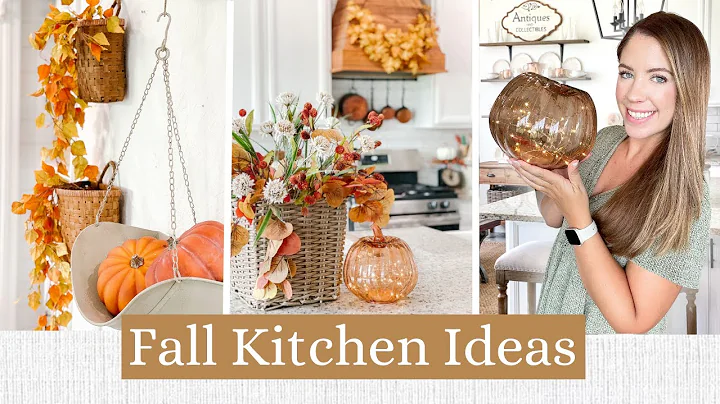 FALL 2022 DECORATE WITH ME  Part 1 || Fall Kitchen...