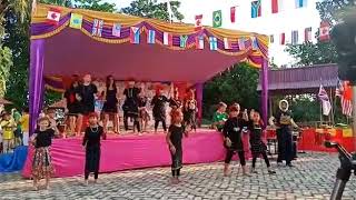 Dancing to Pata Pata in Indonesia