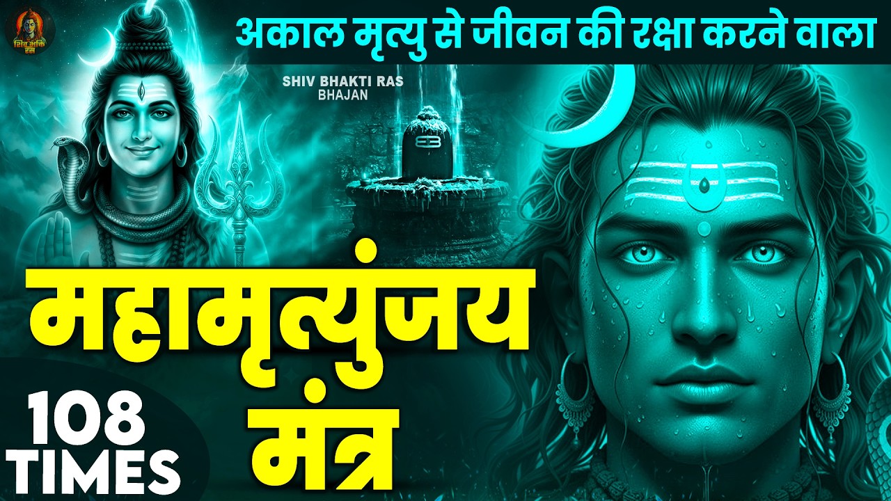 Mahamrityunjay Mantra 108 -आज  शिव जी का महामृत्युंजय मंत्र सुनने से रोग व बीमारी से मुक्ति मिलती है
