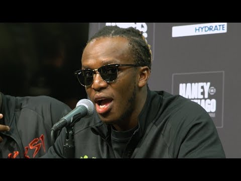 KSI Speaks On Logan Paul Knocking Him Down In Rematch - Post Fight Conference