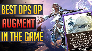 Warframe | SURGING BLADES: OP "Exalted Glaive" Augment | TEST CLUSTER