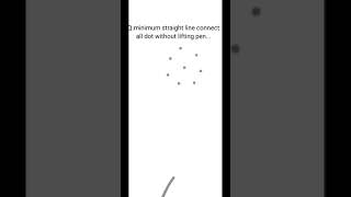 #TRICKY Math QUESTION3 | connecting dot question | math puzzle | math trick | #Winner vasu | #shorts
