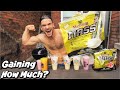 EATING AN ENTIRE WEIGHT GAINER IN UNDER 5 MINUTES (12,500 Calories) | Gaining 4lb Instantly ! #GAINS