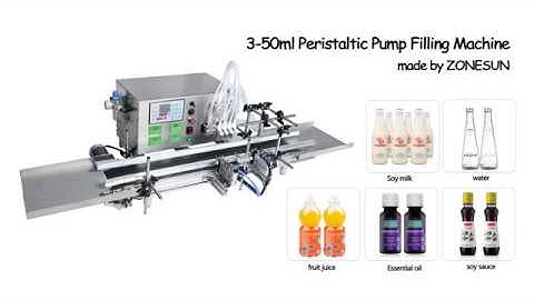 How to use Automatic Desktop CNC Peristaltic Pump Liquid Filling Machine