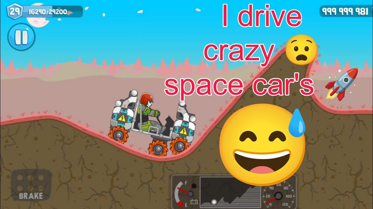 I drive crazy 🤣 space cars 🚀 Tier 7 😈 Level 64 to 67 Rovercraft game gameplay 🔥 [1080P 60FPS]