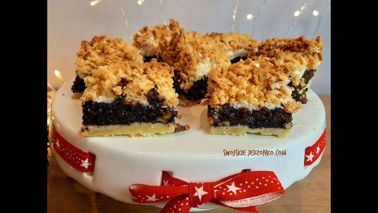 Makowy pleśniak -pyszne kruche,wilgotne ciasto z makiem #naświęta #mak #domoweciasto