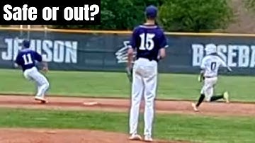 Legal slide? Force Play Slide Rule. You make the call.