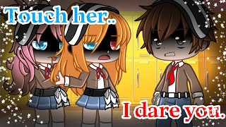 •~🤺 Touch her I dare you. Laffy Taffy meme | Amino School AU | ft @SansyGasterFR | Read desc 🤺~•